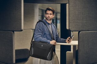 Wenger XE Compact Portfelis Nešiojamam Kompiuteriui Iki 16" su Kišene Planšetiniam Kompiuteriui kaina ir informacija | Krepšiai, kuprinės, dėklai kompiuteriams | pigu.lt