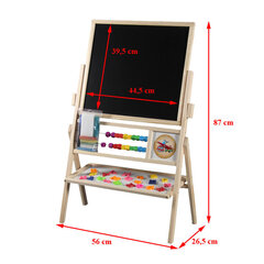 Доска для рисования со счетами, натуральный цвет цена и информация | 3toysm Аутлет | pigu.lt