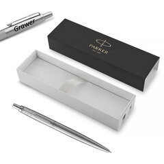 Parker Jotter Monochrome XL Silver CT tušinukas su graviravimu kaina ir informacija | Rašymo priemonės | pigu.lt