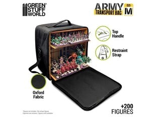 Green stuff world - Army Transport Bag - M (Figūrėlių transportavimo tašė), 11936 kaina ir informacija | Mechaniniai įrankiai | pigu.lt