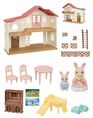 SYLVANIAN FAMILIES Namas su terasa kaina ir informacija | Smėlio dėžės, smėlis | pigu.lt