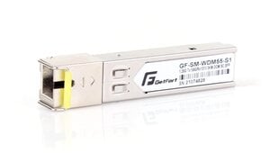 SFP modulis GetFort WDM 125 Gbps 3KM SC SM TX1550/RX1310 kaina ir informacija | Apsaugos sistemos, valdikliai | pigu.lt