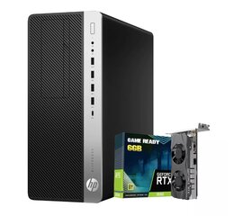 HP EliteDesk 800 G5 Tower Intel® Core™ i5-9500, 32GB RAM, 512GB SSD, GeForce RTX3050, Windows 11 Home kaina ir informacija | Stacionarūs kompiuteriai | pigu.lt