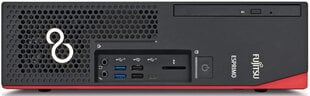 Fujitsu ESPRIMO D738 SFF Intel® Core™ i3-9100, 16GB RAM, 512GB SSD, Windows 11 Pro kaina ir informacija | Stacionarūs kompiuteriai | pigu.lt