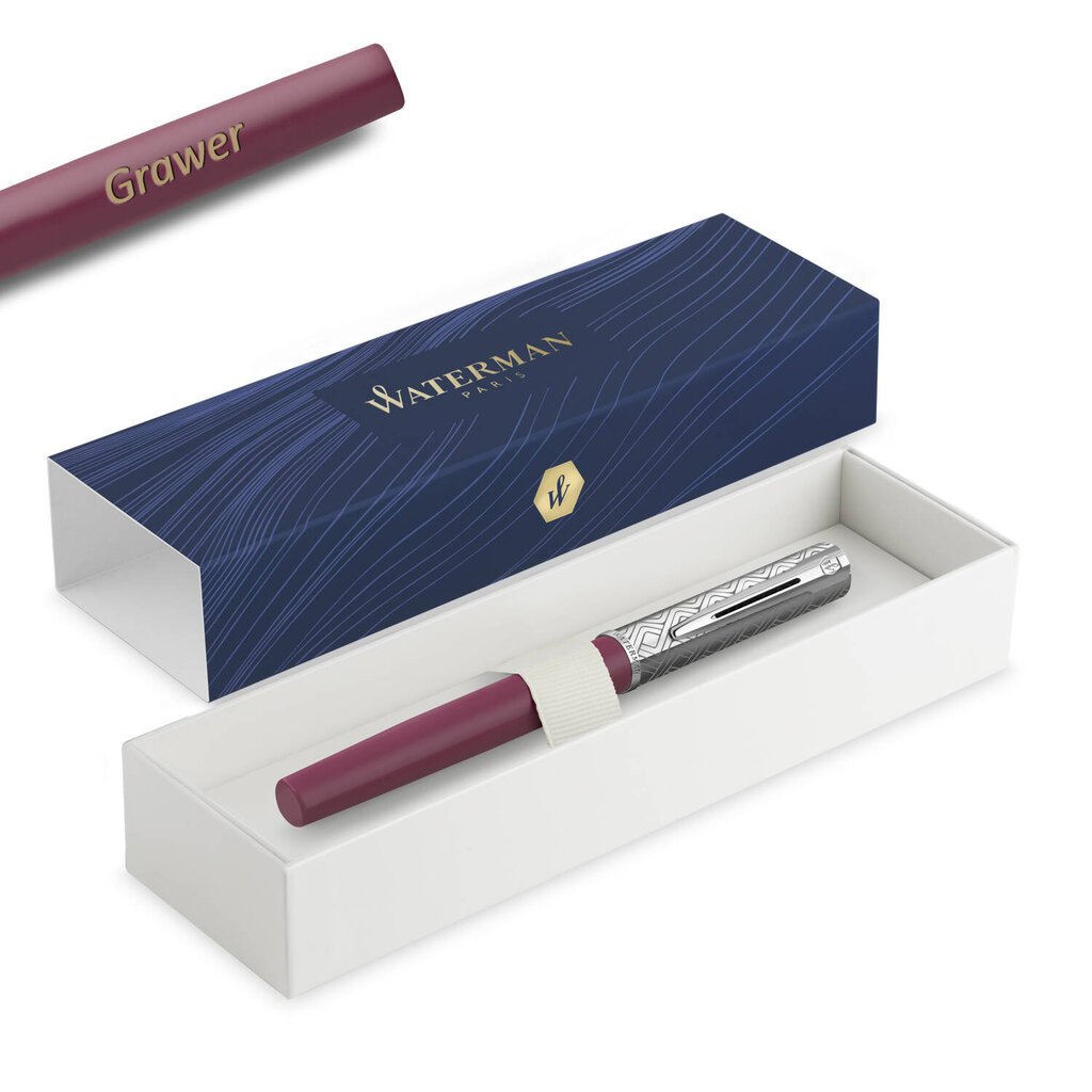 Waterman Allure Deluxe Pink (F) rašiklis su graviravimu kaina ir informacija | Rašymo priemonės | pigu.lt