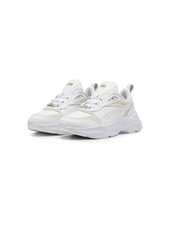 Puma Avalynė Moterims Cassia Lux White 397837 01 397837 01/7.5 kaina ir informacija | Kedai vyrams | pigu.lt