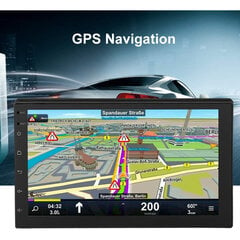 Farrot Car multimedijos grotuvas, AUTO RADIO 2 din 7 colių Android 13.0, GPS navigacija, WIFI, USB, Bluetooth, + galinė kamera ir DVR ADAS kaina ir informacija | Automagnetolos, multimedija | pigu.lt