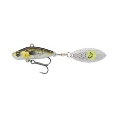 SavageGear 3D Sticklebait Tailspin 8см/18г/2-6м Зеленый Серебристый Аю цена и информация | Воблеры, приманки, блесны | pigu.lt