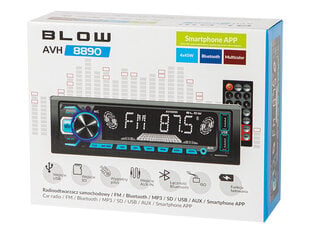 Товар с повреждённой упаковкой. Blow AVH-8890 MP3 цена и информация | Автотовары с поврежденной упаковкой | pigu.lt