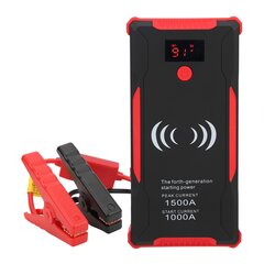 Car Jump Starter 22000mAh 2-USB 10W greitas įkrovimas su lengvu universaliu 12V mikroautobuso motociklo pikapui kaina ir informacija | Starteriai | pigu.lt