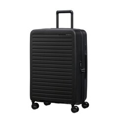 Средний чемодан SAMSONITE Restackd, черный цена и информация | Чемоданы, дорожные сумки | pigu.lt