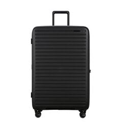 Очень большой чемодан SAMSONITE Restackd, черный цена и информация | Чемоданы, дорожные сумки | pigu.lt