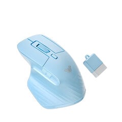 Aula SC150 2in1 Wireless + Wired Super Mini (8x5x3cm) RGB Gaming mouse Blue kaina ir informacija | Pelės | pigu.lt