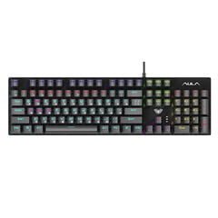 Aula S2022 RGB Wired Mechanical gaming keyboard (EN/RU) with 106 buttons kaina ir informacija | Klaviatūros | pigu.lt