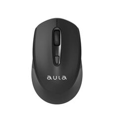 Aula AM205 2.4G wireless mouse with 4 keys (800-1600dpi) Black kaina ir informacija | Pelės | pigu.lt