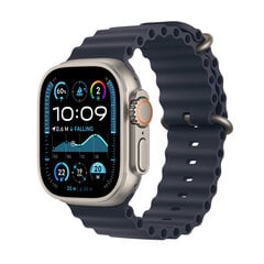 Apple Watch Ultra 2 GPS + Cellular 49mm Natural Titanium Case with Navy Ocean Band MX4D3EL/A kaina ir informacija | Išmanieji laikrodžiai (smartwatch) | pigu.lt