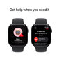 Apple Watch Series 10 GPS 46mm Jet Black Aluminium Case with Black Sport Band - S/M MWWP3ET/A kaina ir informacija | Išmanieji laikrodžiai (smartwatch) | pigu.lt