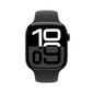 Apple Watch Series 10 GPS 46mm Jet Black Aluminium Case with Black Sport Band - S/M MWWP3ET/A kaina ir informacija | Išmanieji laikrodžiai (smartwatch) | pigu.lt