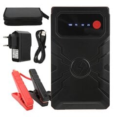 Car Jump Starter 10400mAh akumuliatoriaus įkroviklis 1000A Peak LED skaitmeninis ekranas žibintuvėlis USB prievadas skirtas 12V automobiliams laivams 100-240VEU kištukas kaina ir informacija | Starteriai | pigu.lt