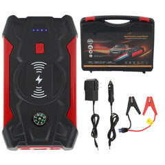 39800mAh Car Jump Starter 1200A automobilio akumuliatoriaus įkroviklis su USB greituoju įkrovimu, skirtas 12V automobilio motociklo 100-240VUS kištukui kaina ir informacija | Starteriai | pigu.lt