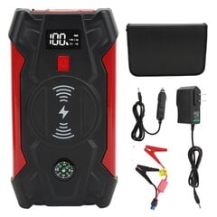 39 800 mAh „Jump Starter“ 1200 A LED ekranas belaidžio įkroviklio maitinimo blokas, skirtas 12 V automobilio motociklo (100–240 V) JAV kištukas kaina ir informacija | Starteriai | pigu.lt