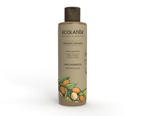 Ecolatier plaukų šampūnas Deep Reviving Organic Argana, 250 ml kaina ir informacija | Šampūnai | pigu.lt