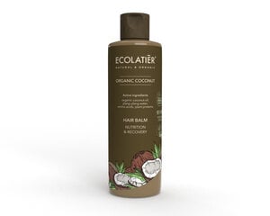 Ecolatier plaukų balzamas Nutrition & Recovery Organic Coconut, 250 ml kaina ir informacija | Balzamai, kondicionieriai | pigu.lt