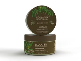 Plaukų kaukė, Ecolatier, rudas, 250 ml kaina ir informacija | Priemonės plaukų stiprinimui | pigu.lt