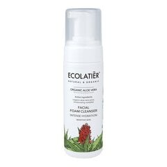 Ecolatier очищающая пенка для лица Intense Hydration Organic Aloe Vera, 150 мл цена и информация | Средства для очищения лица | pigu.lt