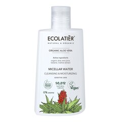 Micelinis vanduo, Ecolatier, balta, 250 ml kaina ir informacija | Veido prausikliai, valikliai | pigu.lt