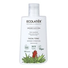 Ecolatier veido tonikas Intense Hydration Organic Aloe Vera, 250 ml kaina ir informacija | Veido prausikliai, valikliai | pigu.lt