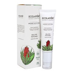 Ecolatier paakių gelio pleistrai Organic Aloe Vera, 30 ml kaina ir informacija | Veido kaukės, paakių kaukės | pigu.lt