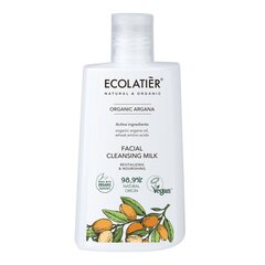 Veido valomasis pienelis, Ecolatier, balta, 250 ml kaina ir informacija | Veido prausikliai, valikliai | pigu.lt