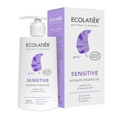 Ecolatier intymios higienos gelis Sensitive, 250 ml kaina ir informacija | Intymios higienos prausikliai | pigu.lt