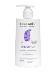 Ecolatier intymios higienos gelis Sensitive, 250 ml kaina ir informacija | Intymios higienos prausikliai | pigu.lt