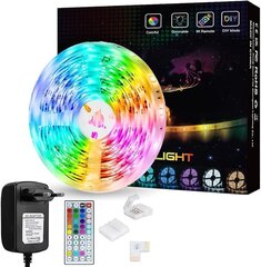 Shopled Rgb Smd 5050 5 M Spalvą Keičianti Led Juosta kaina ir informacija | LED juostos | pigu.lt