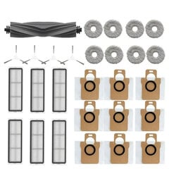 Dreame Bot L10s Pro L10s Ultra Robot dulkių siurblio atsarginės dalys, gumos / šoninio šepečio dangtelio filtras Šluostės dulkių maišelis Neprivalomas цена и информация | Аксессуары для пылесосов | pigu.lt