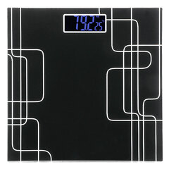 Портативные интеллектуальные электронные весы Digital Body Weight Scale Balance Black 3 кг‑180 кг цена и информация | Весы (кухонные) | pigu.lt