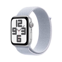 Apple Watch SE GPS 44mm Silver Aluminium Case with Blue Cloud Sport Loop MXET3ET/A kaina ir informacija | Išmanieji laikrodžiai (smartwatch) | pigu.lt