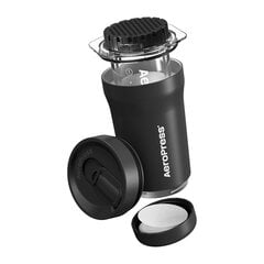 "AeroPress Go+" kavos virimo aparatas juodas kaina ir informacija | Priedai kavos aparatams | pigu.lt