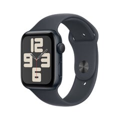 Apple Watch SE GPS 44mm Midnight Aluminium Case with Midnight Sport Band - M/L MXEK3ET/A kaina ir informacija | Išmanieji laikrodžiai (smartwatch) | pigu.lt