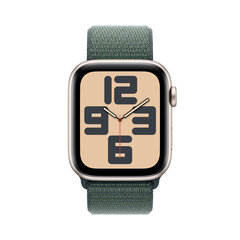 Apple Watch SE GPS 40mm Starlight Aluminium Case with Lake Green Sport Loop MXEH3ET/A kaina ir informacija | Išmanieji laikrodžiai (smartwatch) | pigu.lt