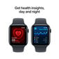 Apple Watch SE GPS 40mm Midnight Aluminium Case with Midnight Sport Band - M/L MXE93ET/A kaina ir informacija | Išmanieji laikrodžiai (smartwatch) | pigu.lt