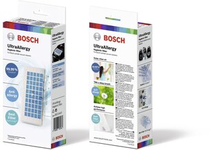 Bosch Siemens HOCHLEISTUNGS HYGIENEFILTER BGB75X494 BGL8PRO5 Originalus 17004549 kaina ir informacija | Buitinės technikos priedai | pigu.lt