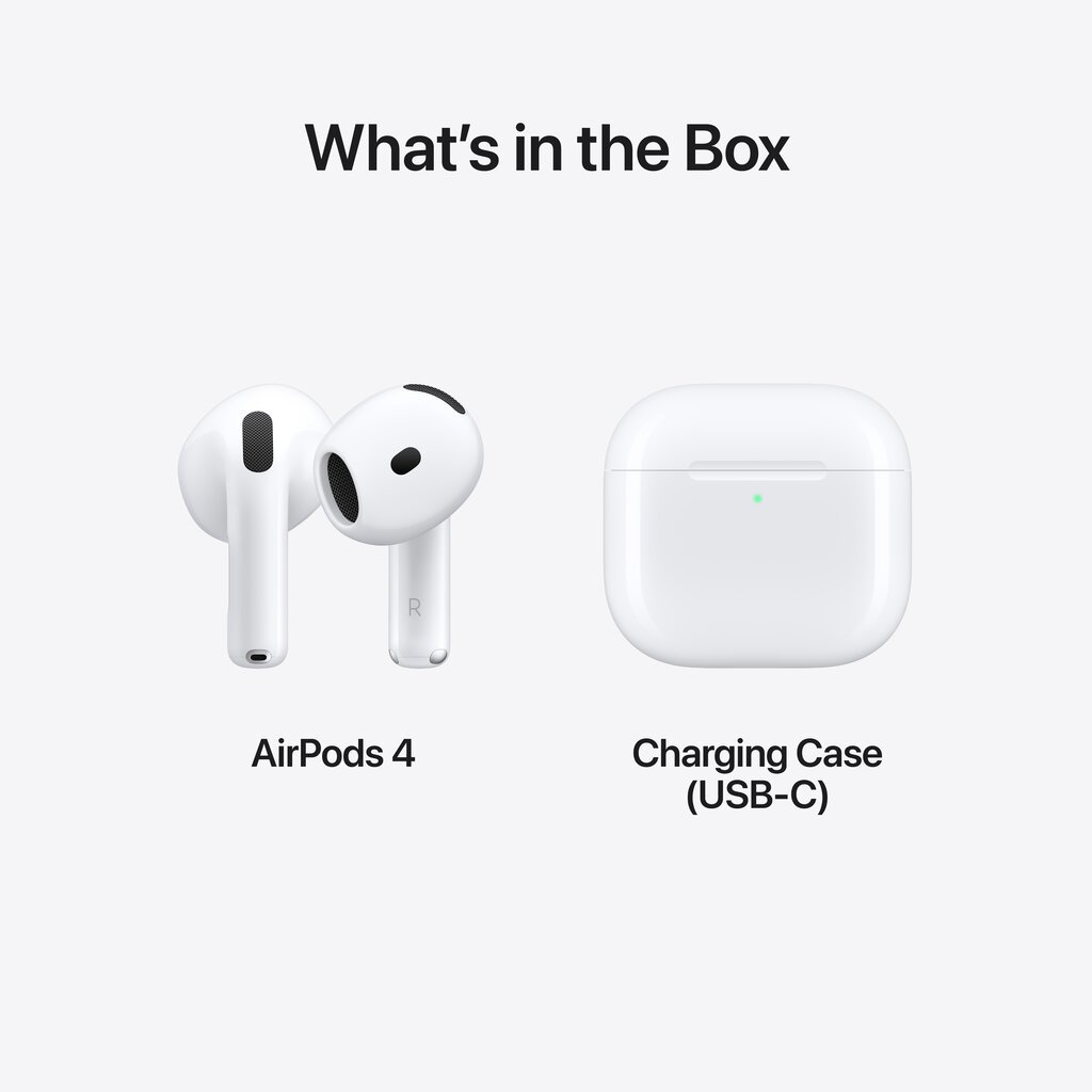 Apple AirPods 4 MXP63ZM/A kaina ir informacija | Ausinės | pigu.lt