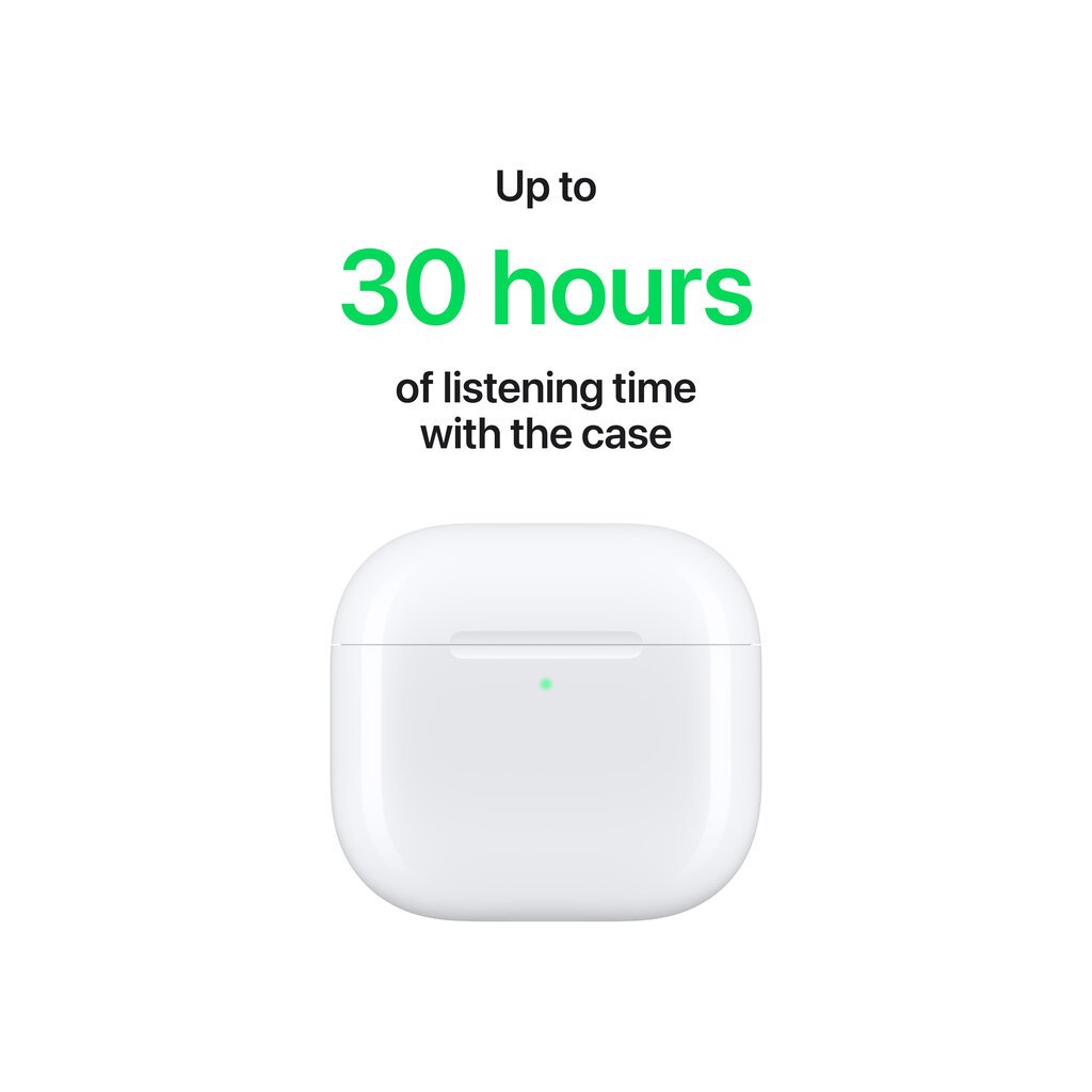 Apple AirPods 4 MXP63ZM/A kaina ir informacija | Ausinės | pigu.lt