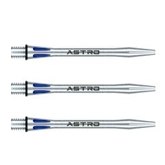 Koteliai Winmau Astro, ilgi, 47 mm, sidabrinės/mėlynos spalvos. цена и информация | Дартс | pigu.lt