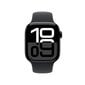 Apple Watch Series 10 GPS 42mm Jet Black Aluminium Case with Black Sport Band - M/L MWWF3ET/A kaina ir informacija | Išmanieji laikrodžiai (smartwatch) | pigu.lt