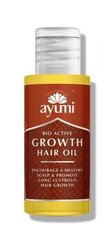 Augimą skatinantis plaukų aliejus Bio Active Growth, Ayumi, 50 ml kaina ir informacija | Priemonės plaukų stiprinimui | pigu.lt