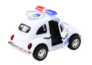 Policijos mašina Lean Toys, balta kaina ir informacija | Žaislai berniukams | pigu.lt